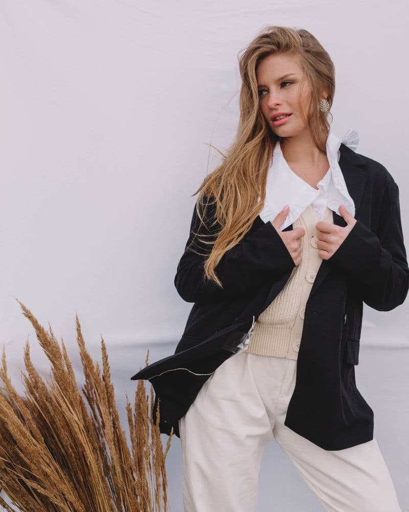 Blazer Preto Slim